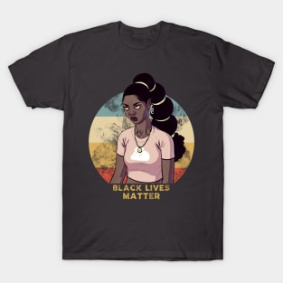 BLM retro style 2020 T-Shirt